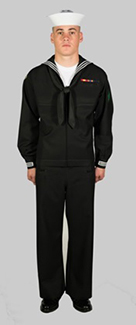 Male Enlisted Service Dress Blue